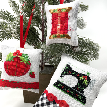 Stitchers Ornaments - Cross Stitch Pattern by Tiny Modernist