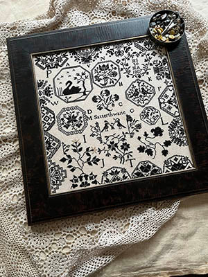 M Satterthwaite 1807: A Quaker Sampler - Cross Stitch Pattern by Shakespear's Peddler