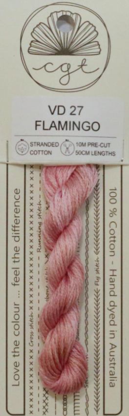 Cottage Garden Threads - Feathers & Petals Range VD