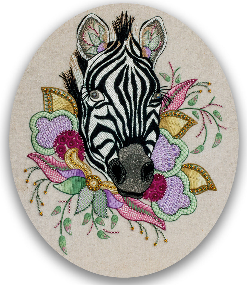 Crewel Animal Portraits Book by Hazel Blomkamp