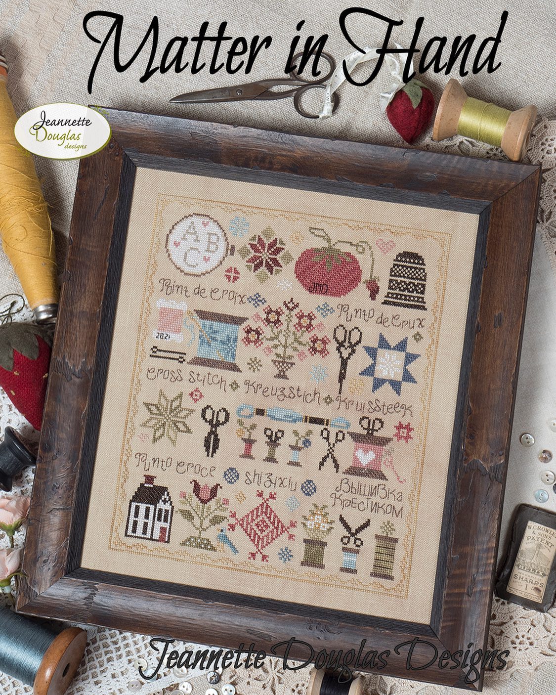 Matter in Hand - Cross Stitch Pattern by Jeannette Douglas