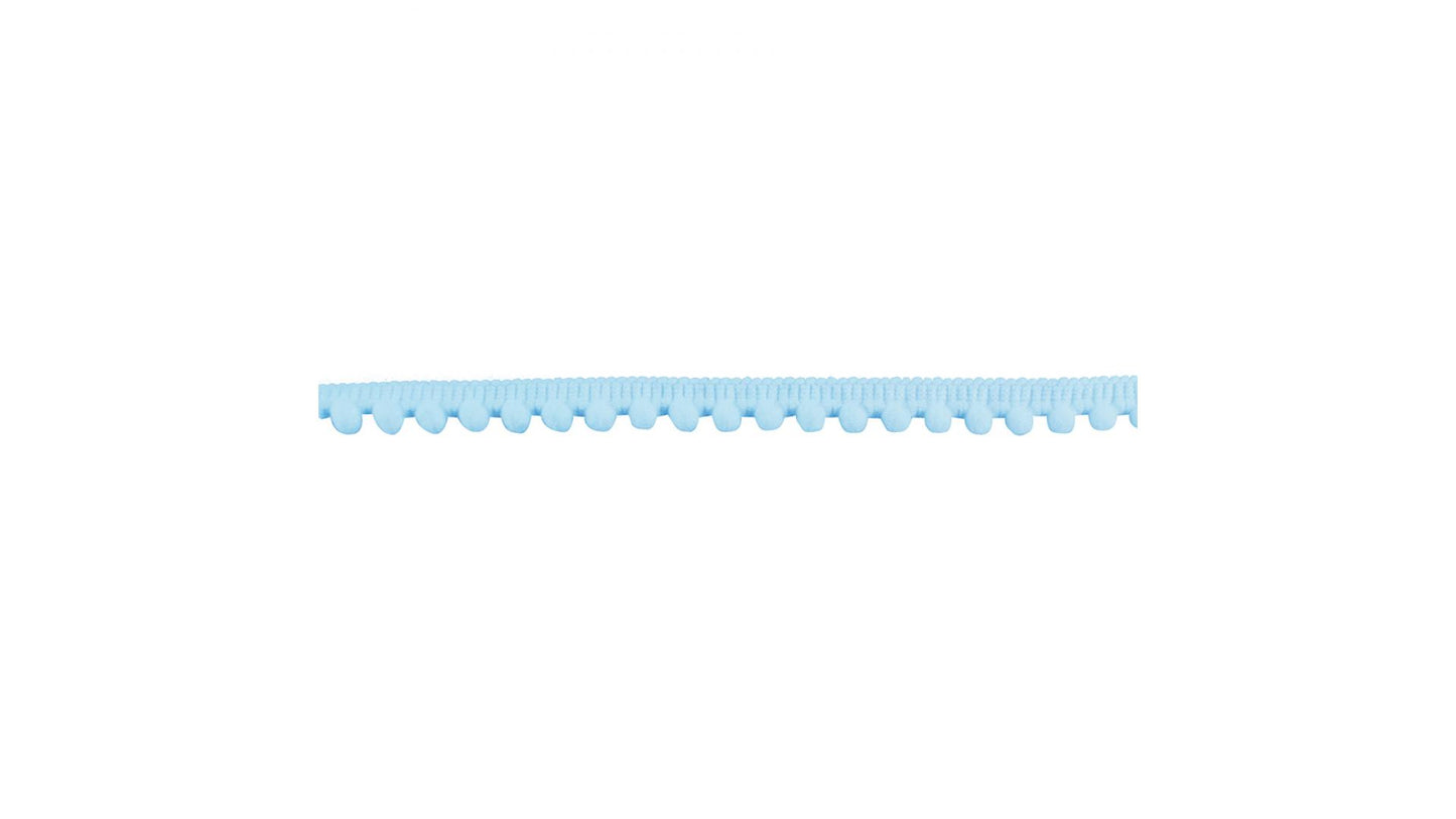 Mini Pom Pom Trim - Baby Blue