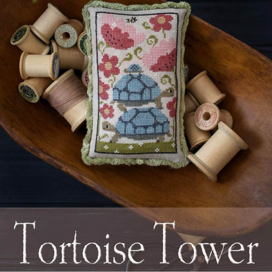 Tortoise Tower - Cross Stitch Pattern by Plum Street Samplers