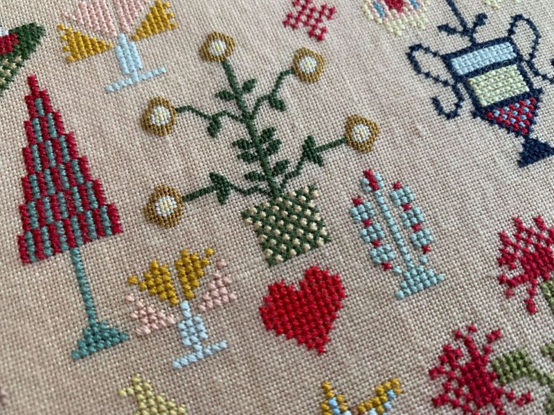 Jane Bannister 1855 ~ Reproduction Sampler Pattern by Hands Across the Sea Samplers