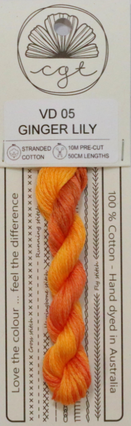 Cottage Garden Threads - Feathers & Petals Range VD