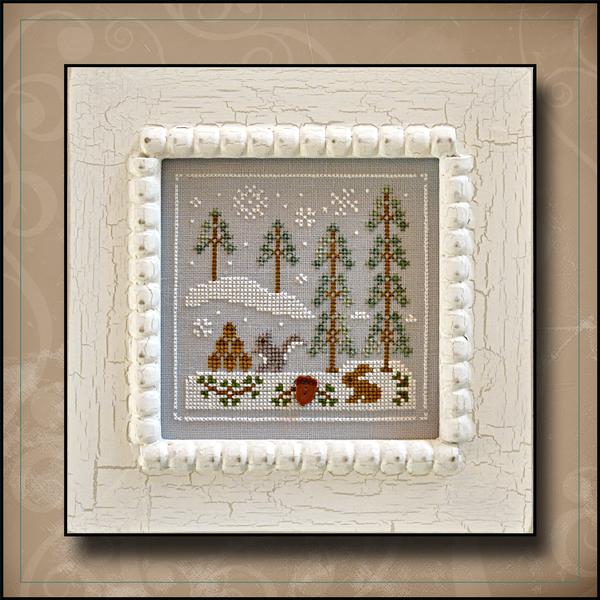 Frosty Forest #04 - Snowy Friends by Country Cottage Needleworks
