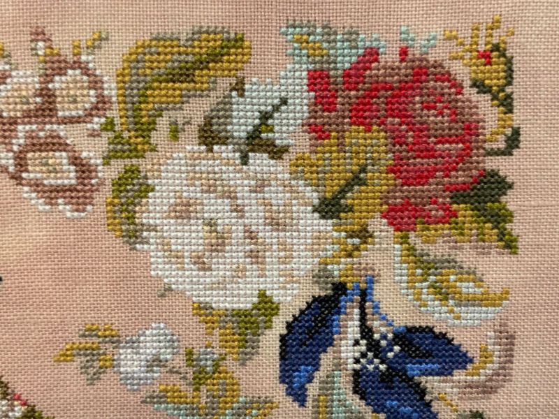 Anne Thomas 1854 ~ Reproduction Sampler Pattern by Hands Across the Sea Samplers