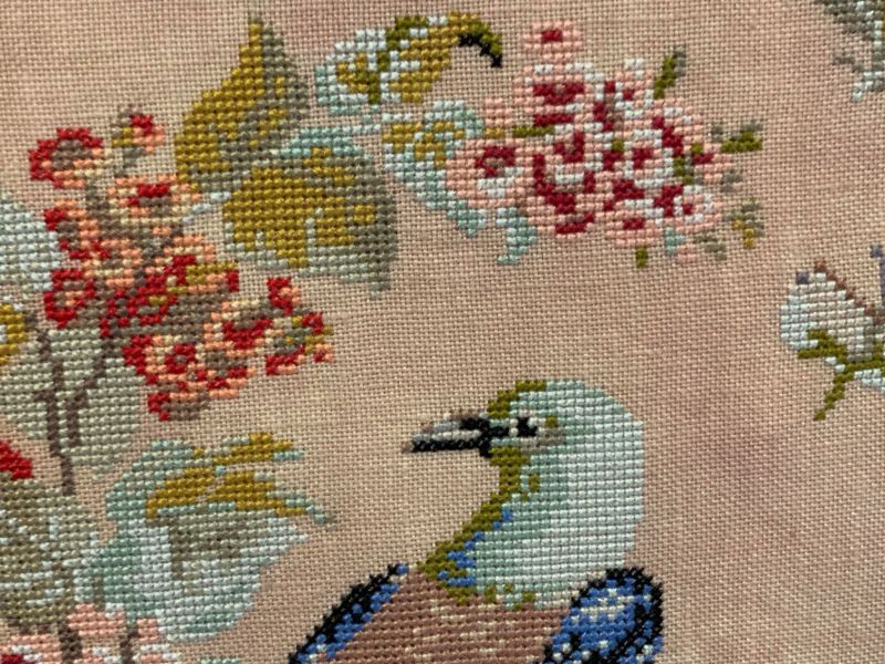 Anne Thomas 1854 ~ Reproduction Sampler Pattern by Hands Across the Sea Samplers