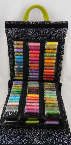 Allium Spool Sac - Pattern by Sue Spargo