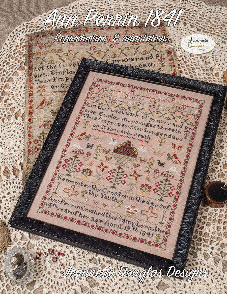 Ann Perrin 1841 - Reproduction Adaptation Pattern by Jeannette Douglas