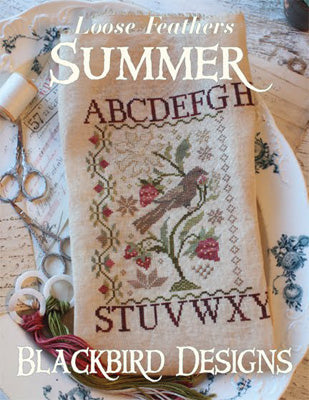 Loose Feathers 2011 Summer - Cross Stitch Pattern by Blackbird Designs