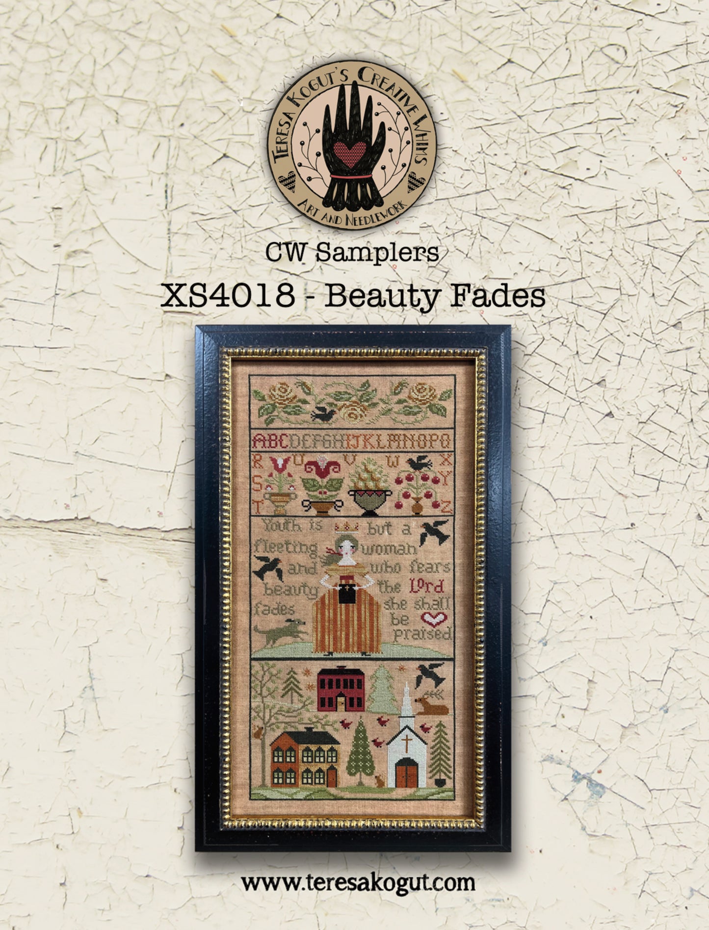 Beauty Fades - Cross Stitch Pattern by Teresa Kogut