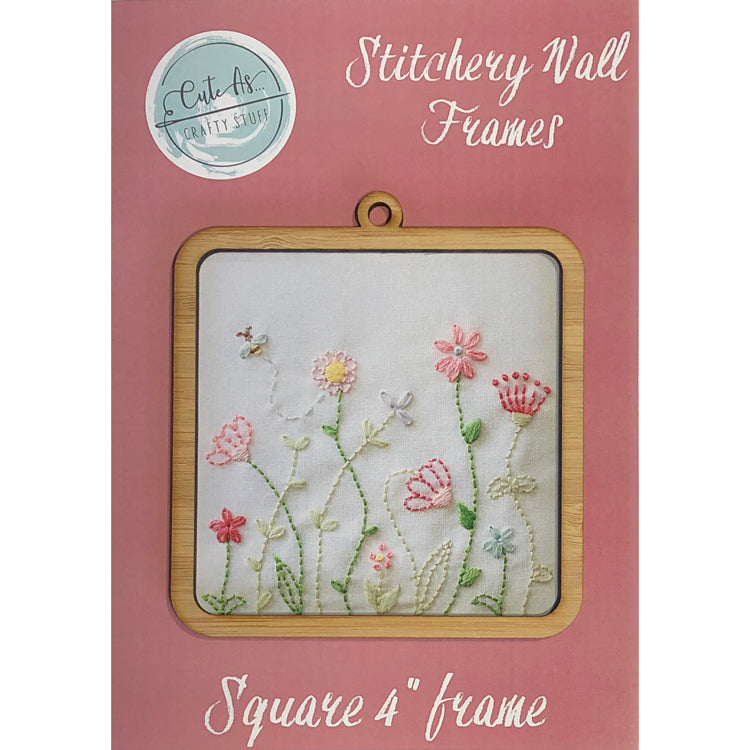 Stitchery Wall Frames 4" Square