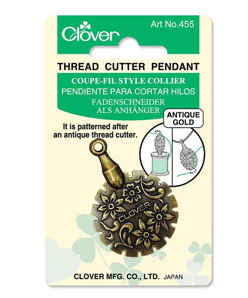 Clover Thread Cutter Pendant