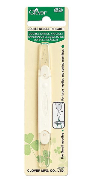 Clover Double Needle Threader