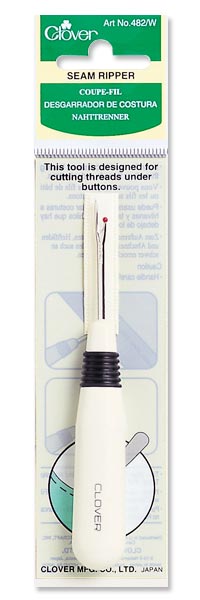 Clover Seam Ripper - White