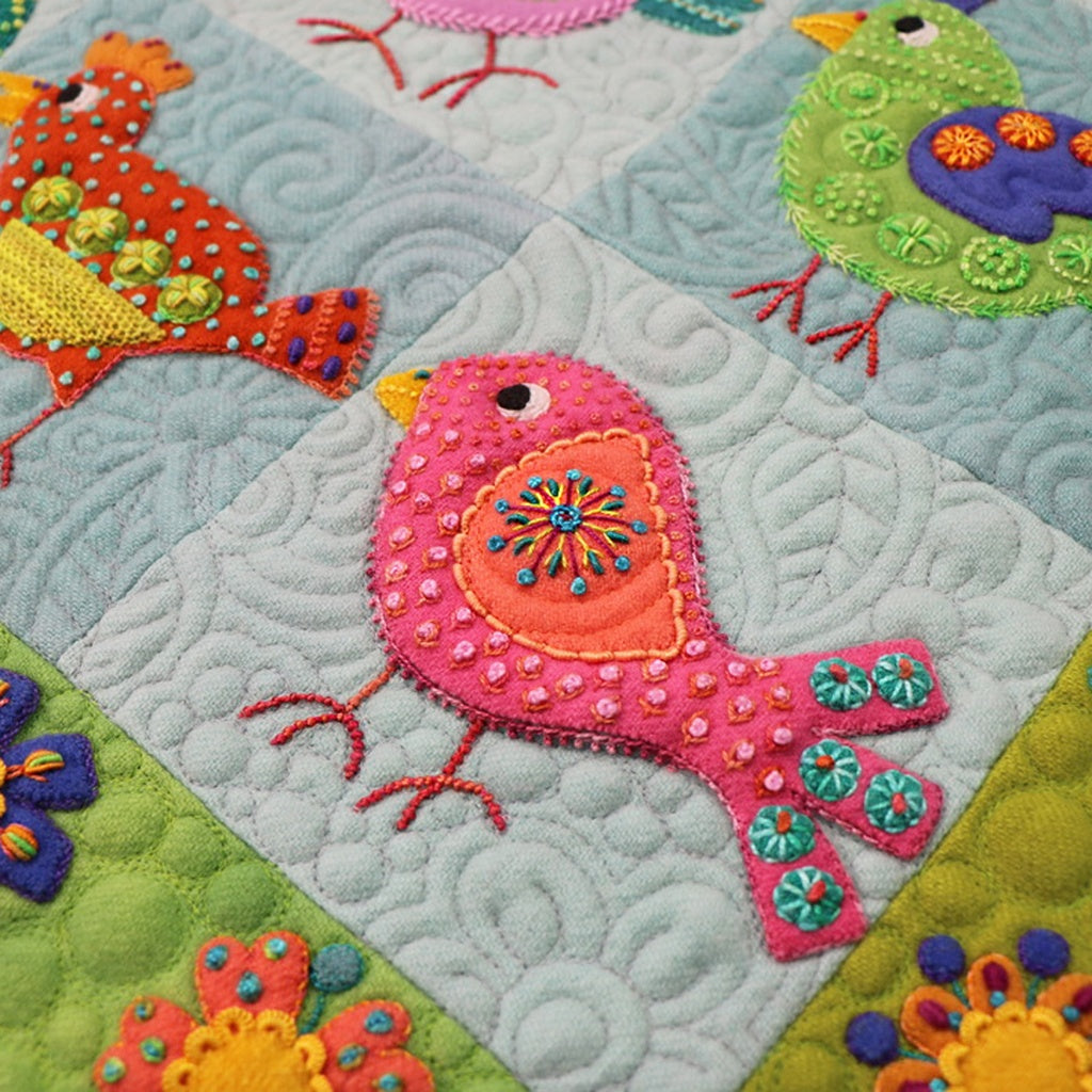 Chirp Quilt Pattern - Book by Sue Spargo