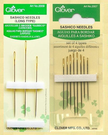 Clover Sashiko Needles 2007, sashiko eye needles