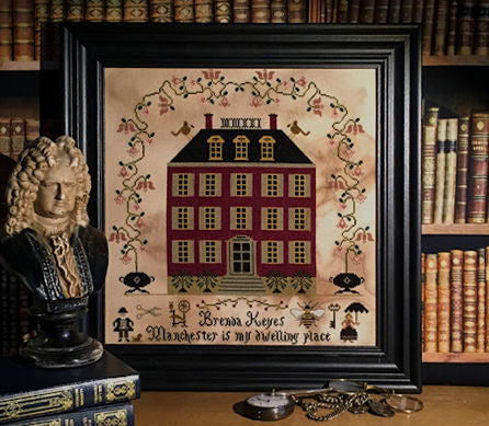 Dwelling Place Sampler - Cross Stitch Pattern by Brenda Keyes