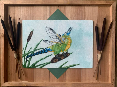 Emperor Dragon Fly - Cross Stitch Pattern by Ingleside Imaginarium