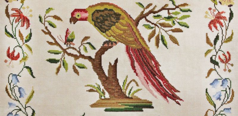 Eliza bell Cox 1832 ~ Reproduction Sampler by Hands Across the Sea Samplers