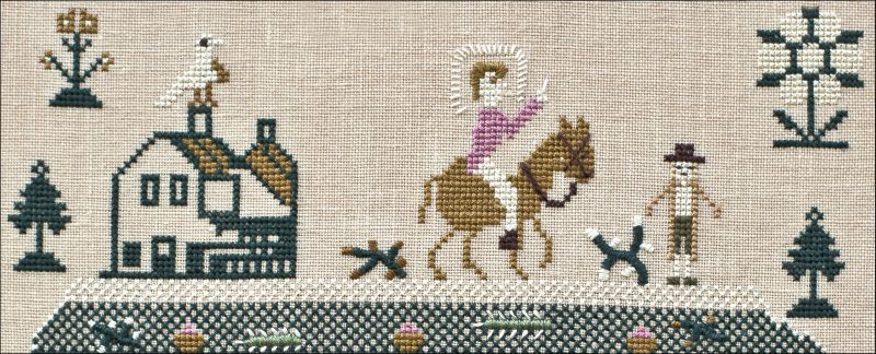 Elizabeth Beaven 1835 ~ Reproduction Sampler by Hands Across the Sea Samplers