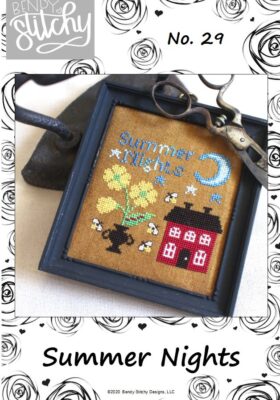 Summer Nights - Cross Stitch Pattern by Bendy Stitchy