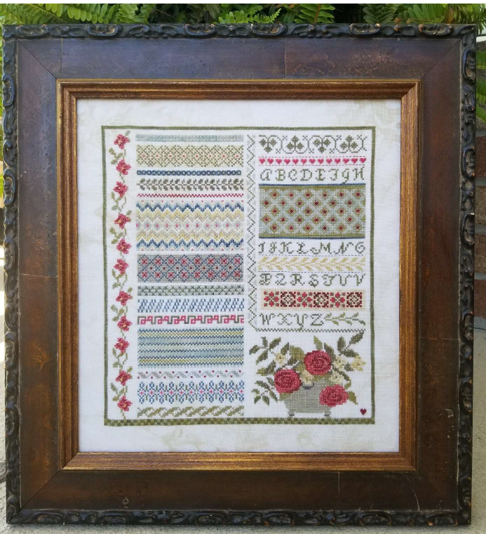Garden of Stitches - Cross Stitch Pattern by Samplers Not Forgotten