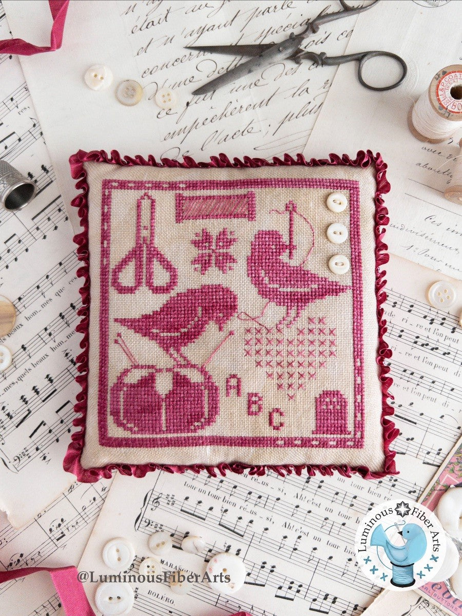Gathering Stitches - Cross Stitch Pattern by Luminous Fiber Arts