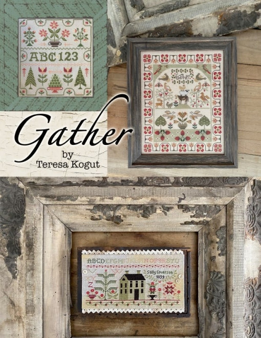 Gather - Cross Stitch Book by Teresa Kogut