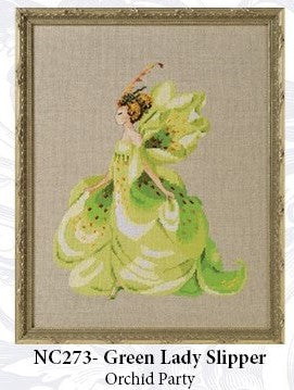 Green Lady Slipper - Nora Corbett N273