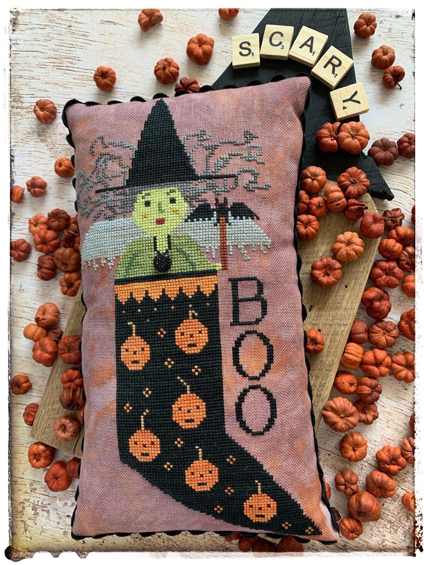 Halloween Angel - Cross Stitch Pattern by Lucy Beam