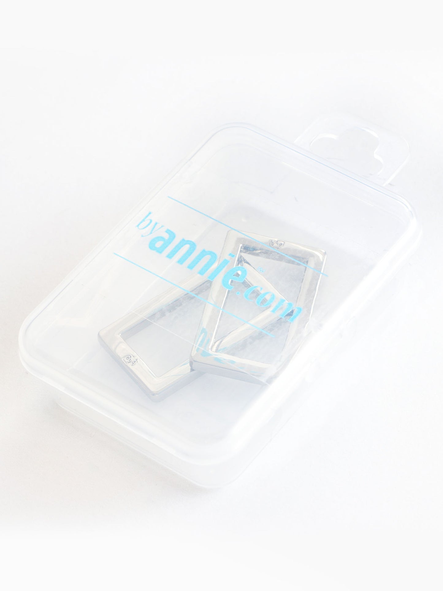 RECTANGLE RING SET OF TWO - 1 inch