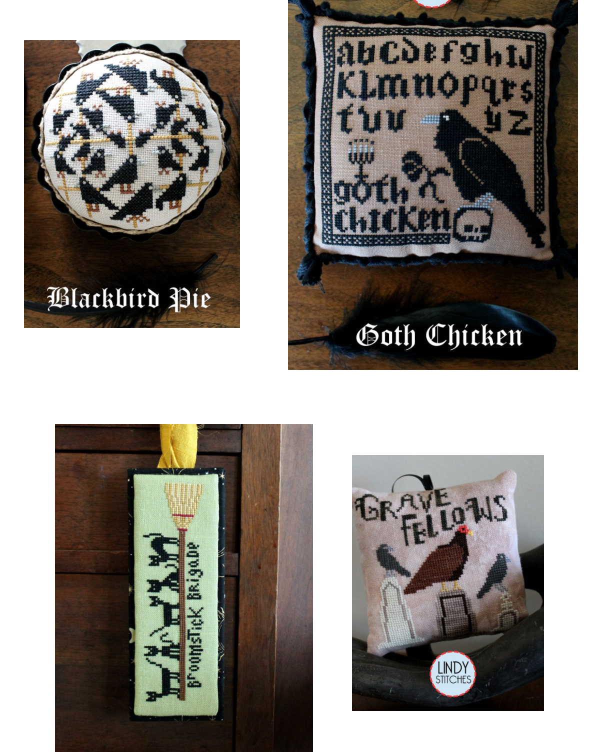 A Spooky Book - Cross Stitch Pattern Book by Lindy Stitches