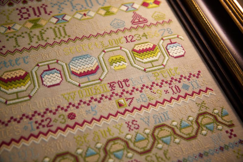 Mary Carter 1712 - Reproduction Sampler Pattern by Hands Across the Sea Samplers