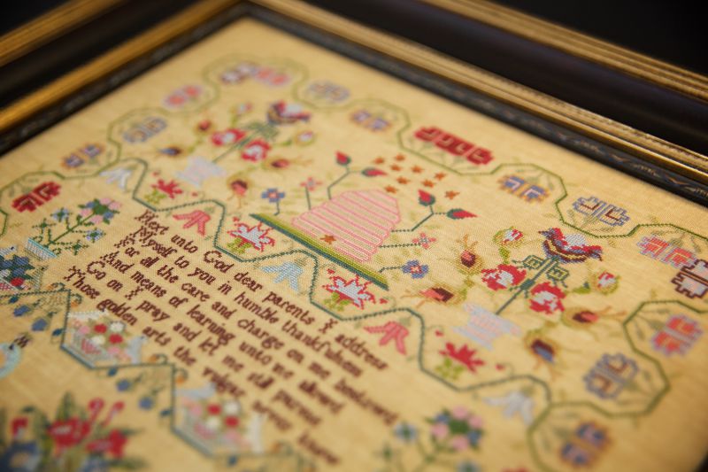 Anna Sophia Bircham 1871 ~ Reproduction Sampler Pattern by Hands Across the Sea Samplers (PDF)