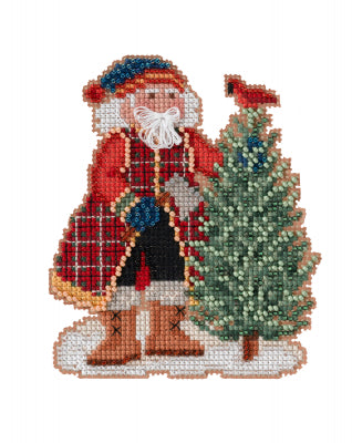 Scotch Pine Santa - Mill Hill Kit