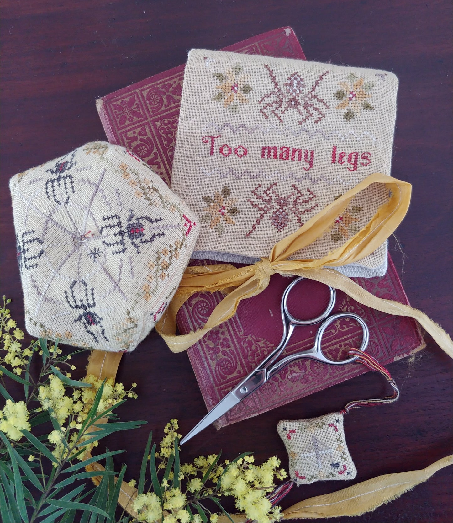 Too Many Legs - Cross-stitch pattern by Mojo Stitches