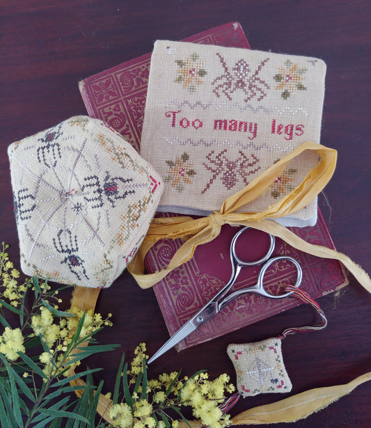 Too Many Legs - Cross-stitch pattern by Mojo Stitches