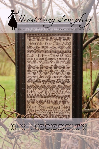 My Necessity Cross Stitch Pattern - Cross Stitch Pattern