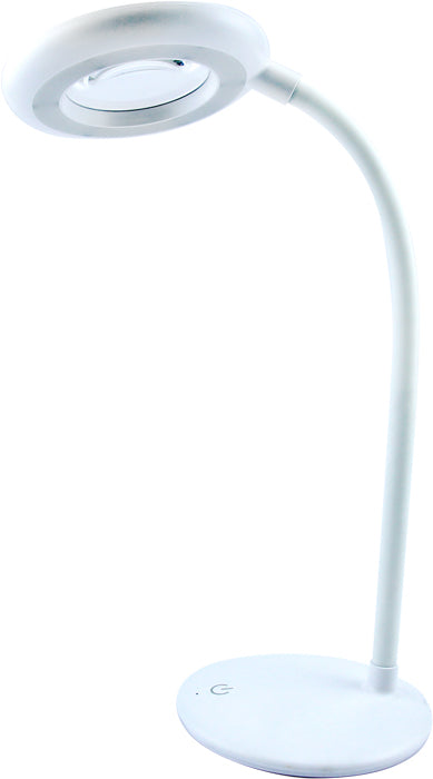 LED Rechargeable Magnifying Desk Lamp
