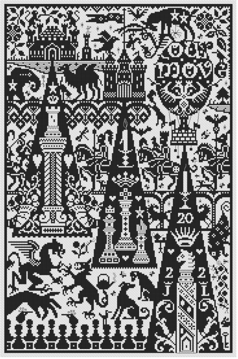 Opening Gambit - Cross Stitch Pattern