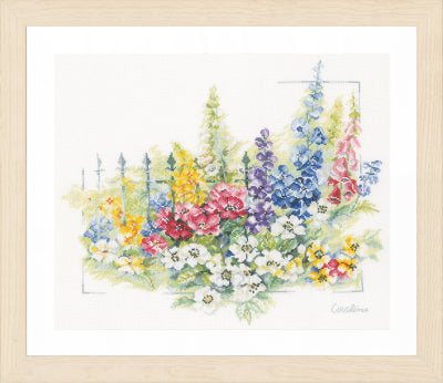 Flower Explosion - Cross Stitch Kit by Lanarte