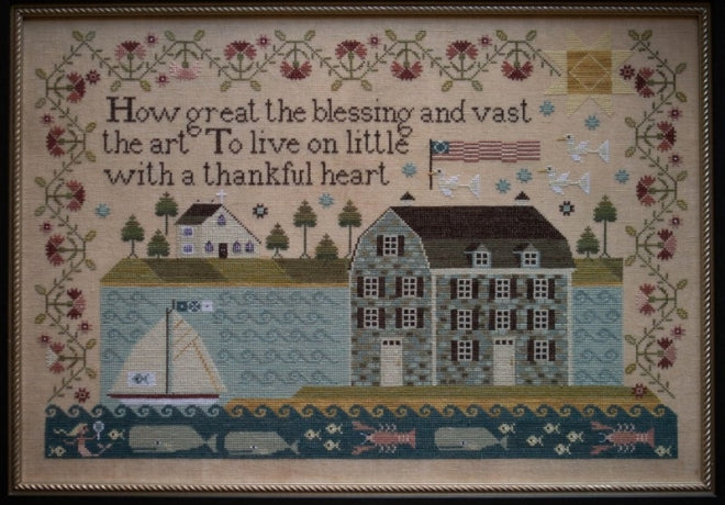 Live on Little - Cross Stitch Pattern by Plum Street Samplers