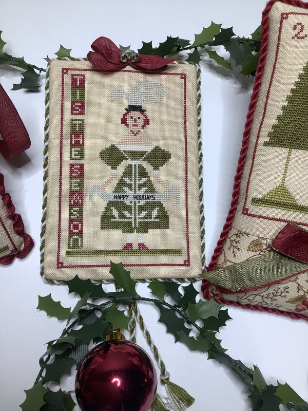 Tis the Season Christmas 2020 - Reproduction Sampler Pattern by Hands Across the Sea Samplers (PDF)