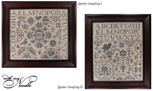 Quaker Samplings - Cross Stitch Pattern by Ellen Chester