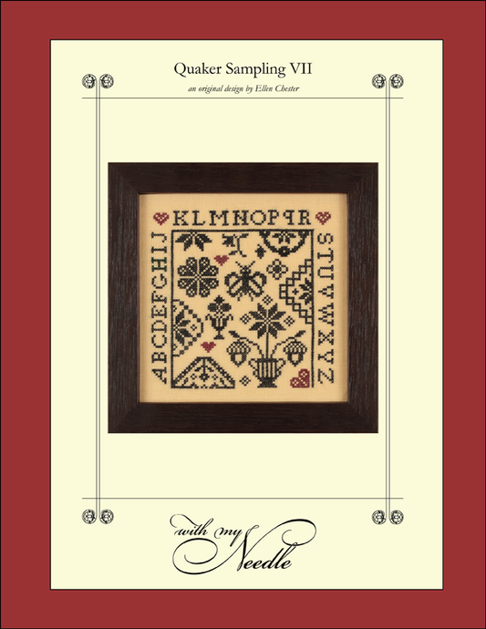 Quaker Sampling VII - Cross Stitch Pattern by Ellen Chester
