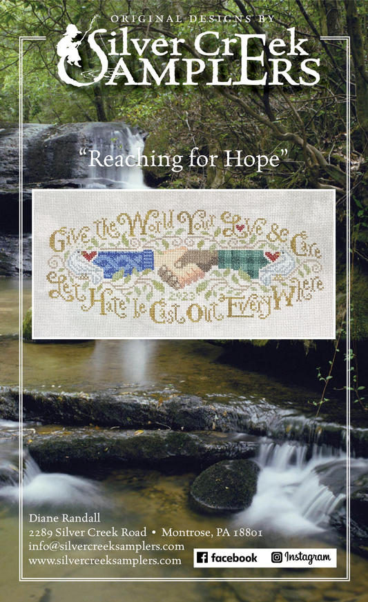 Reaching for Hope - Cross Stitch Pattern by Silver Creek Samplers