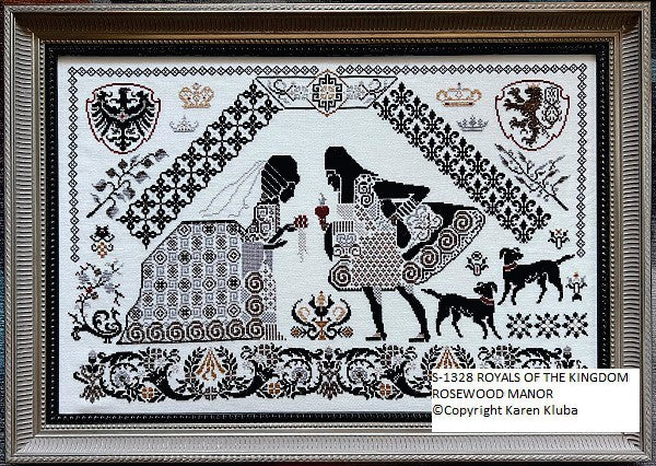 ROYALS OF THE KINGDOM - Cross Stitch Pattern by Rosewood Manor