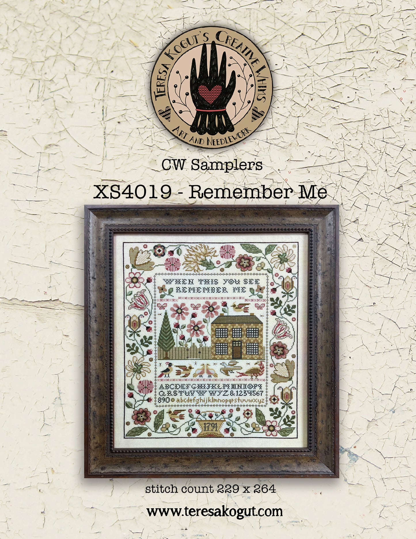 Remember Me - Cross Stitch Pattern by Teresa Kogut